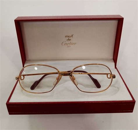 cartier panthere eyeglasses|vintage cartier panthere glasses.